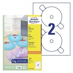 Etykiety na płyty CD Avery...